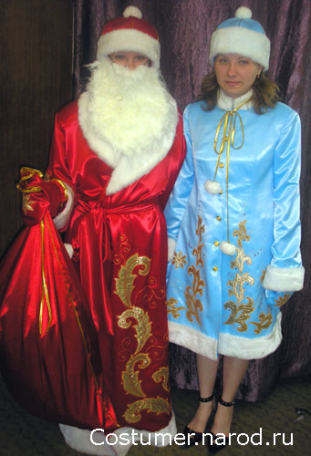 Ателье в Казани - пошив костюмов Деда Мороза и Снегурочки