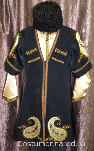 Детский азербайджанский костюм для мальчика