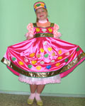 Детский русский народный костюм для девочки