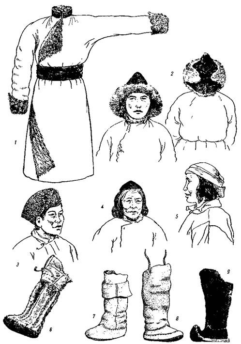 Тувинский национальный костюм